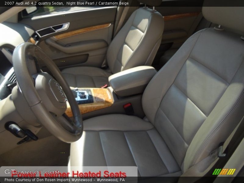 Night Blue Pearl / Cardamom Beige 2007 Audi A6 4.2 quattro Sedan