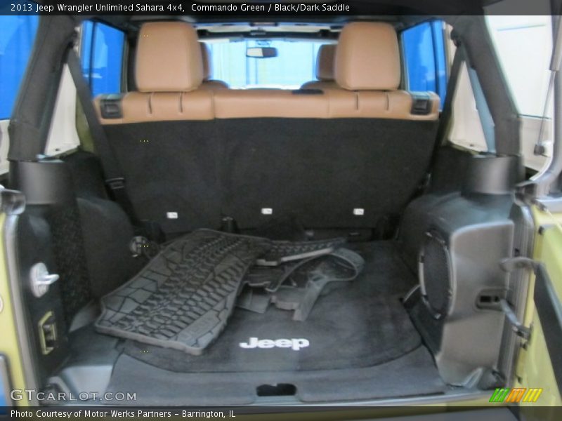 Commando Green / Black/Dark Saddle 2013 Jeep Wrangler Unlimited Sahara 4x4