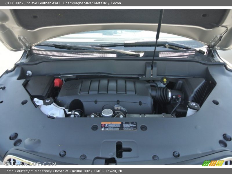  2014 Enclave Leather AWD Engine - 3.6 Liter SIDI DOHC 24-Valve VVT V6