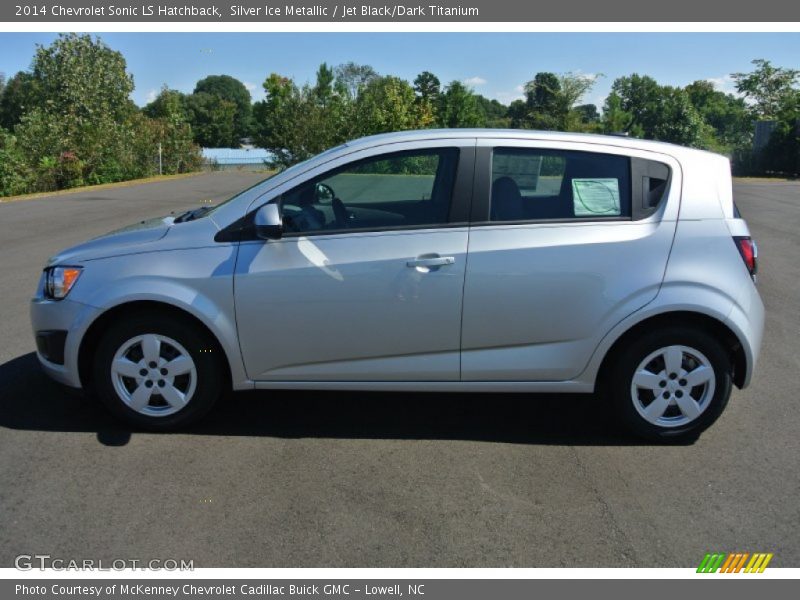  2014 Sonic LS Hatchback Silver Ice Metallic