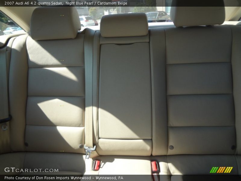 Night Blue Pearl / Cardamom Beige 2007 Audi A6 4.2 quattro Sedan