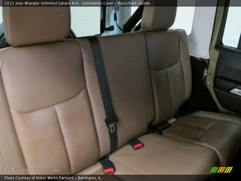 Commando Green / Black/Dark Saddle 2013 Jeep Wrangler Unlimited Sahara 4x4