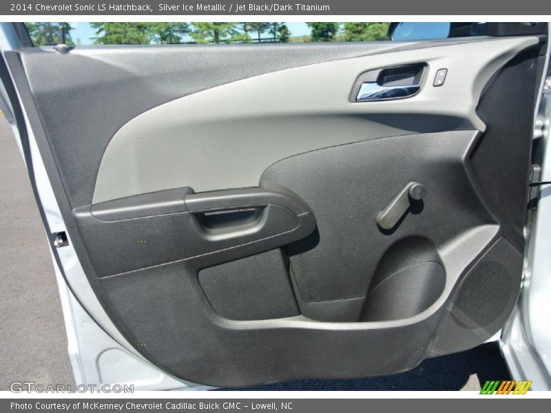Silver Ice Metallic / Jet Black/Dark Titanium 2014 Chevrolet Sonic LS Hatchback