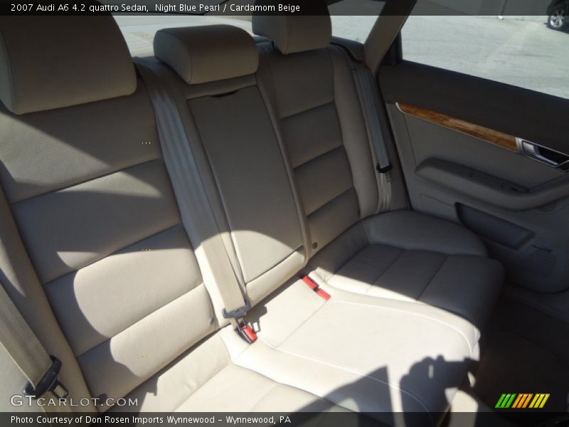 Night Blue Pearl / Cardamom Beige 2007 Audi A6 4.2 quattro Sedan