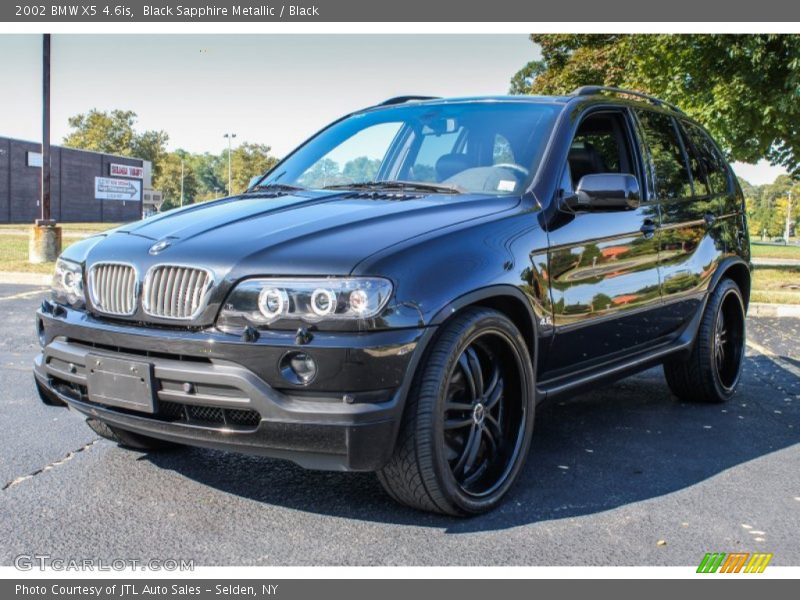 Black Sapphire Metallic / Black 2002 BMW X5 4.6is