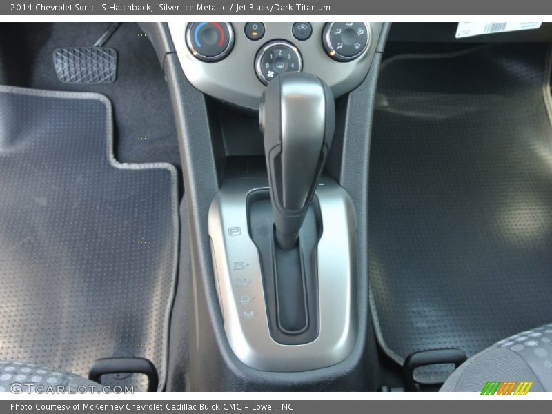  2014 Sonic LS Hatchback 6 Speed Automatic Shifter