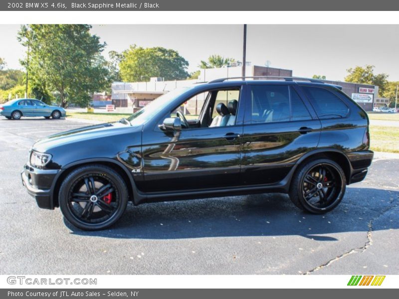 Black Sapphire Metallic / Black 2002 BMW X5 4.6is