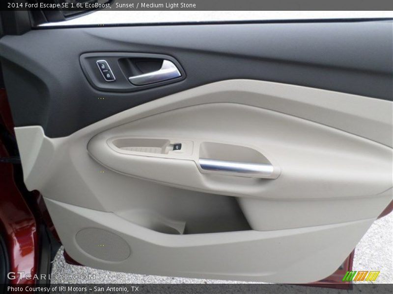 Sunset / Medium Light Stone 2014 Ford Escape SE 1.6L EcoBoost