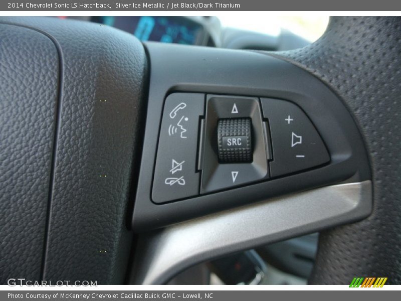 Silver Ice Metallic / Jet Black/Dark Titanium 2014 Chevrolet Sonic LS Hatchback