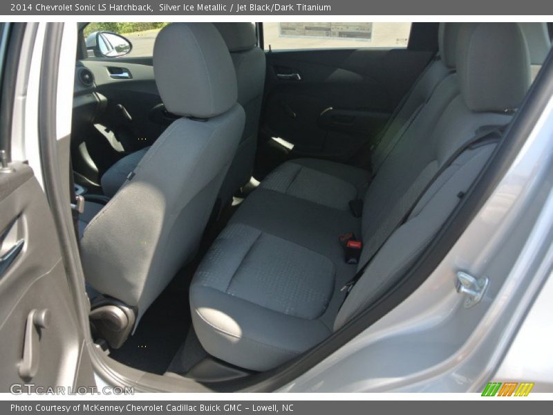 Silver Ice Metallic / Jet Black/Dark Titanium 2014 Chevrolet Sonic LS Hatchback