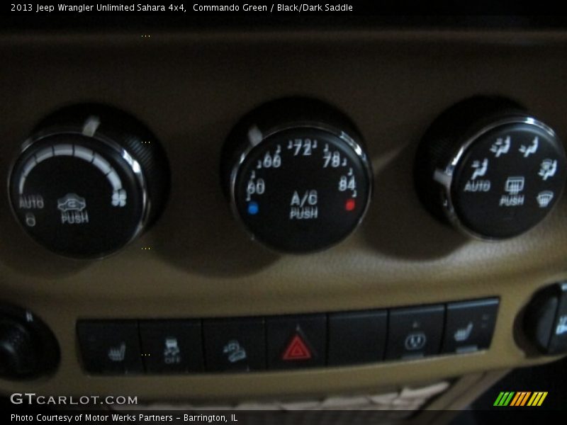 Commando Green / Black/Dark Saddle 2013 Jeep Wrangler Unlimited Sahara 4x4