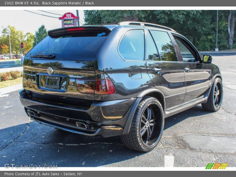 Black Sapphire Metallic / Black 2002 BMW X5 4.6is