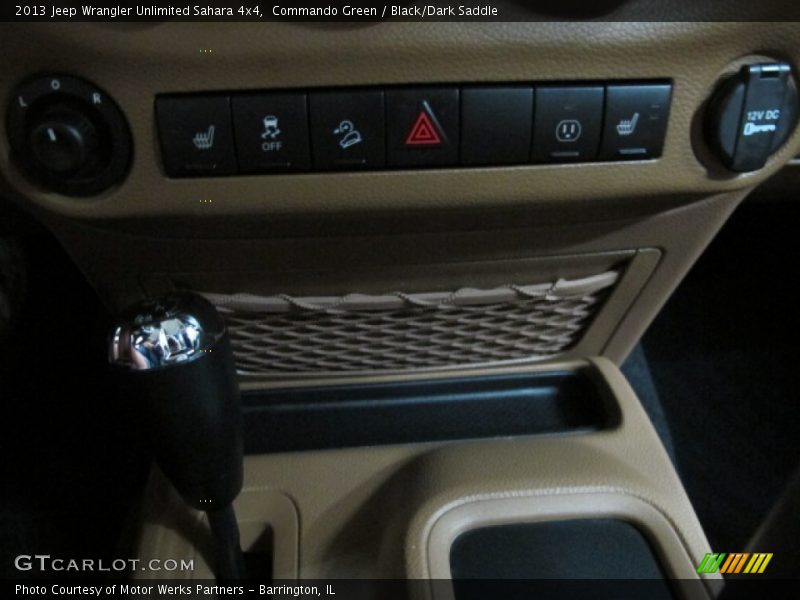 Commando Green / Black/Dark Saddle 2013 Jeep Wrangler Unlimited Sahara 4x4
