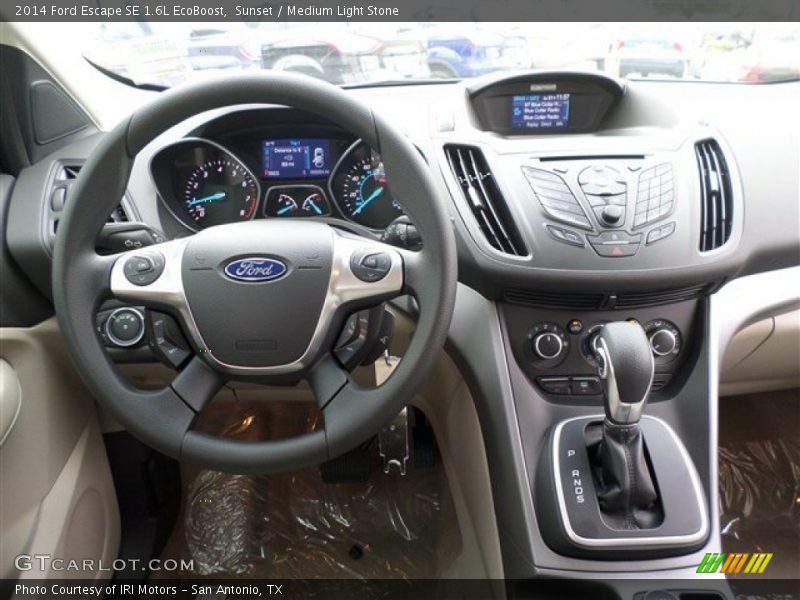 Sunset / Medium Light Stone 2014 Ford Escape SE 1.6L EcoBoost