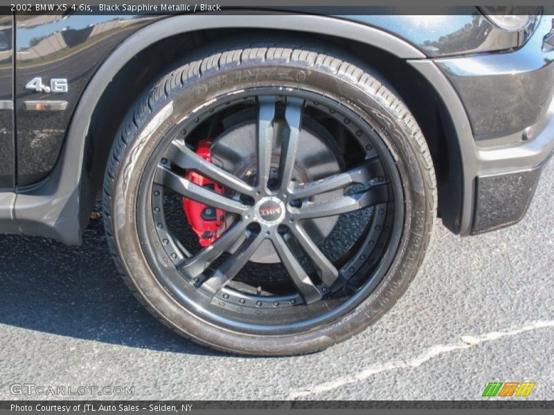 Black Sapphire Metallic / Black 2002 BMW X5 4.6is