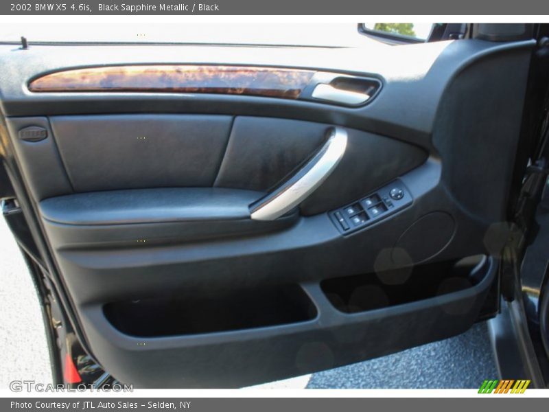 Black Sapphire Metallic / Black 2002 BMW X5 4.6is