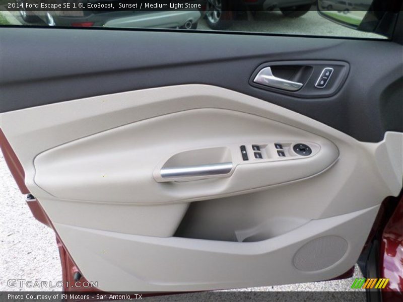 Sunset / Medium Light Stone 2014 Ford Escape SE 1.6L EcoBoost