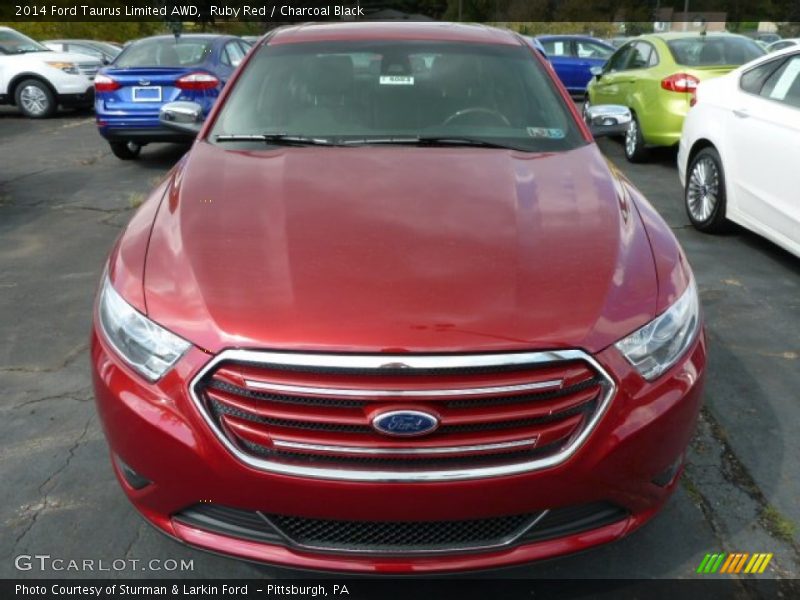  2014 Taurus Limited AWD Ruby Red