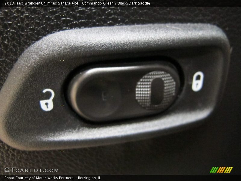 Commando Green / Black/Dark Saddle 2013 Jeep Wrangler Unlimited Sahara 4x4
