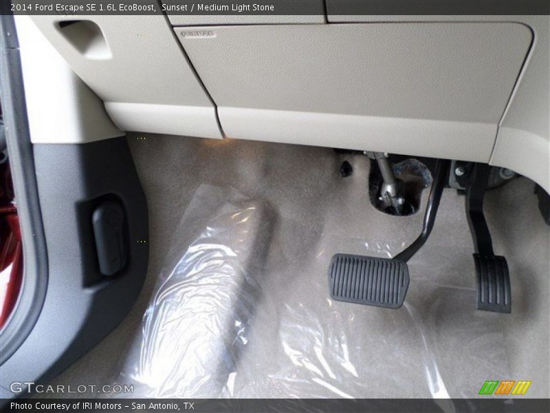 Sunset / Medium Light Stone 2014 Ford Escape SE 1.6L EcoBoost