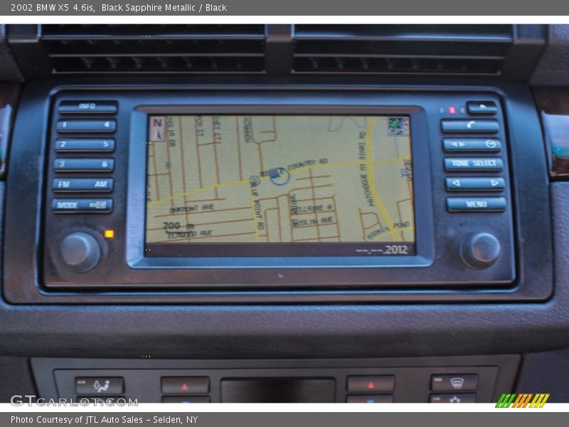 Navigation of 2002 X5 4.6is