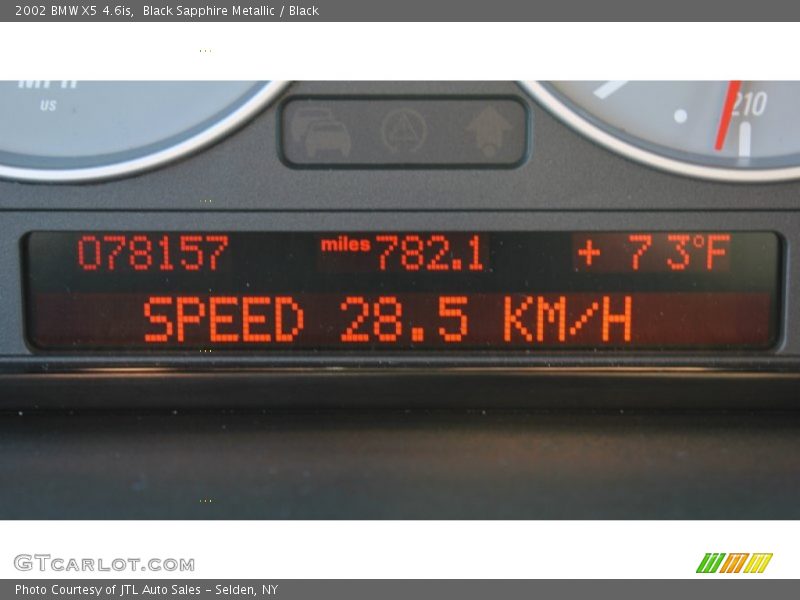Black Sapphire Metallic / Black 2002 BMW X5 4.6is