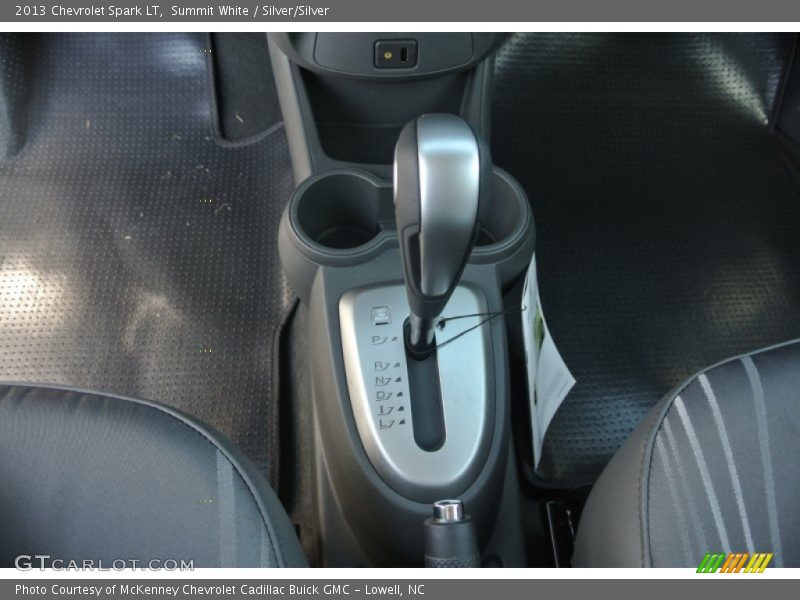 Summit White / Silver/Silver 2013 Chevrolet Spark LT