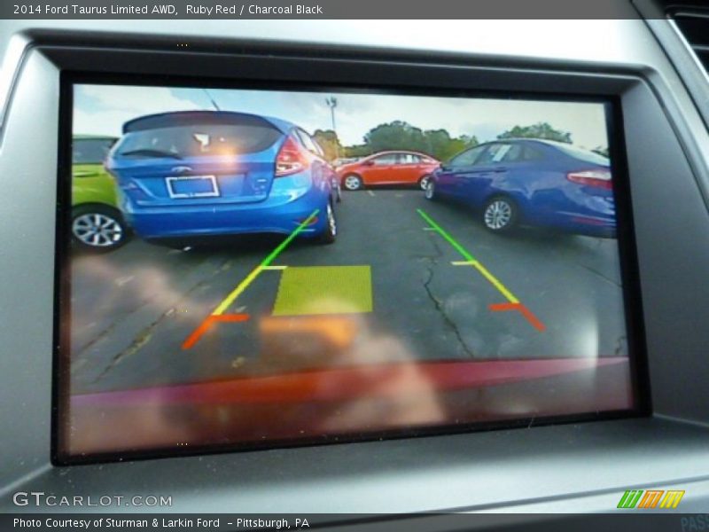 Ruby Red / Charcoal Black 2014 Ford Taurus Limited AWD