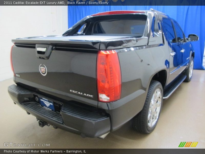 Black Raven / Ebony/Ebony 2011 Cadillac Escalade EXT Luxury AWD