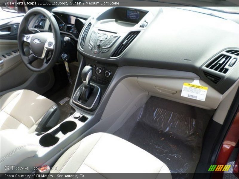 Sunset / Medium Light Stone 2014 Ford Escape SE 1.6L EcoBoost