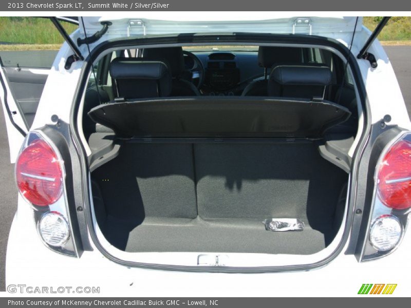 Summit White / Silver/Silver 2013 Chevrolet Spark LT