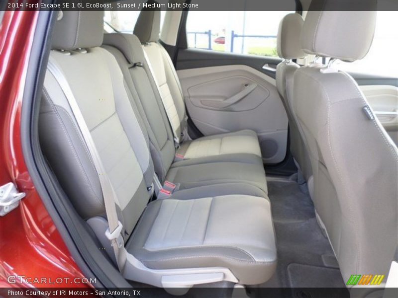 Sunset / Medium Light Stone 2014 Ford Escape SE 1.6L EcoBoost