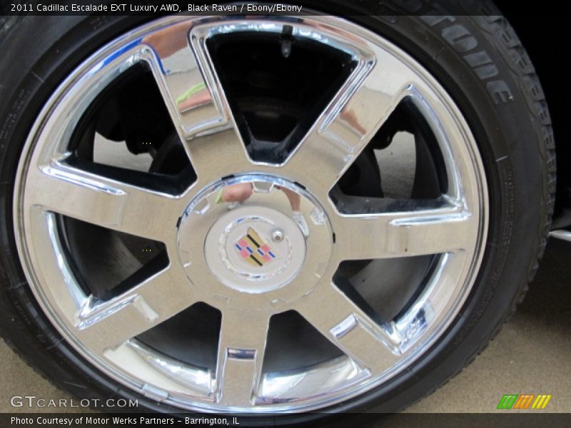 Black Raven / Ebony/Ebony 2011 Cadillac Escalade EXT Luxury AWD