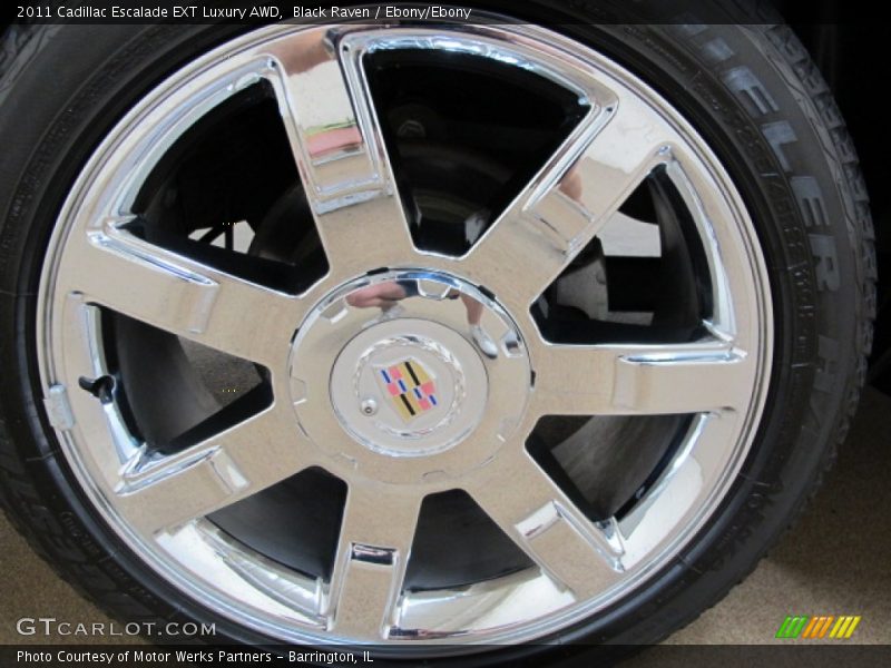 Black Raven / Ebony/Ebony 2011 Cadillac Escalade EXT Luxury AWD