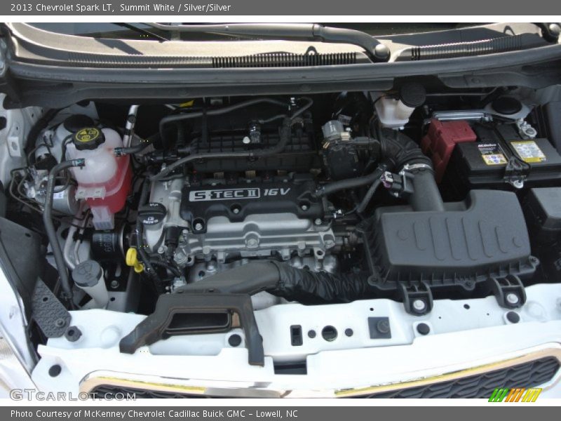  2013 Spark LT Engine - 1.2 Liter DOHC 16-Valve VVT S-TEC II 4 Cylinder