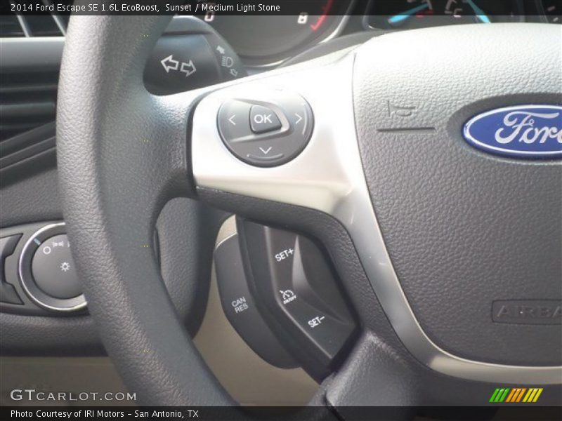 Sunset / Medium Light Stone 2014 Ford Escape SE 1.6L EcoBoost