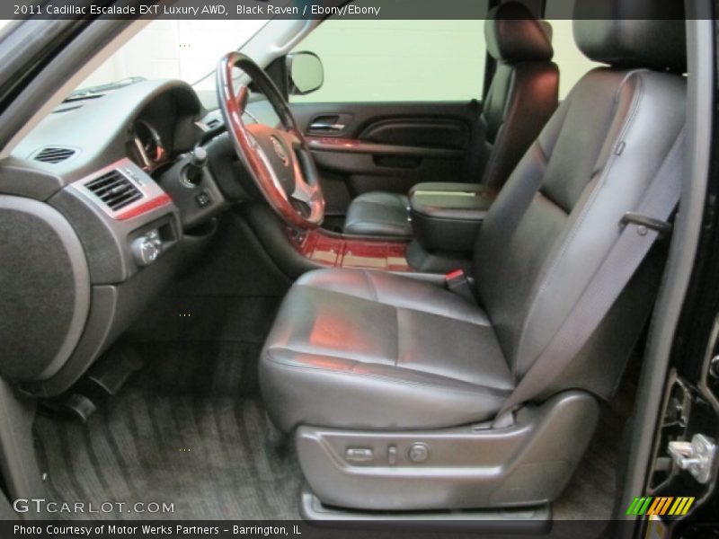 Black Raven / Ebony/Ebony 2011 Cadillac Escalade EXT Luxury AWD