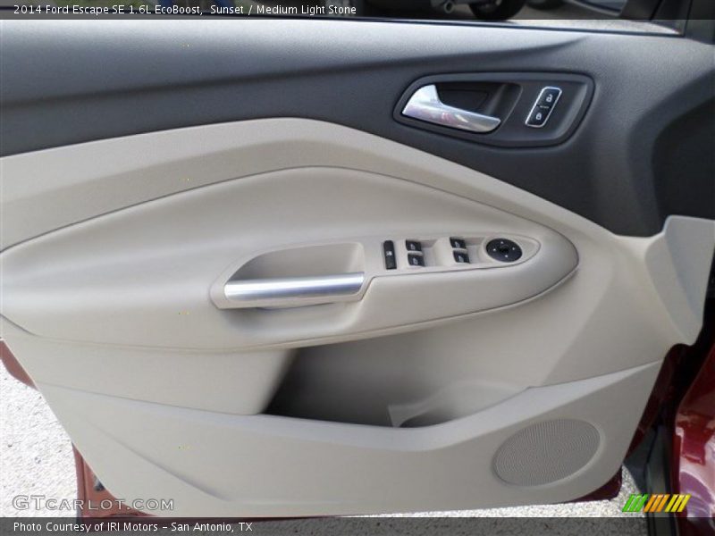 Sunset / Medium Light Stone 2014 Ford Escape SE 1.6L EcoBoost