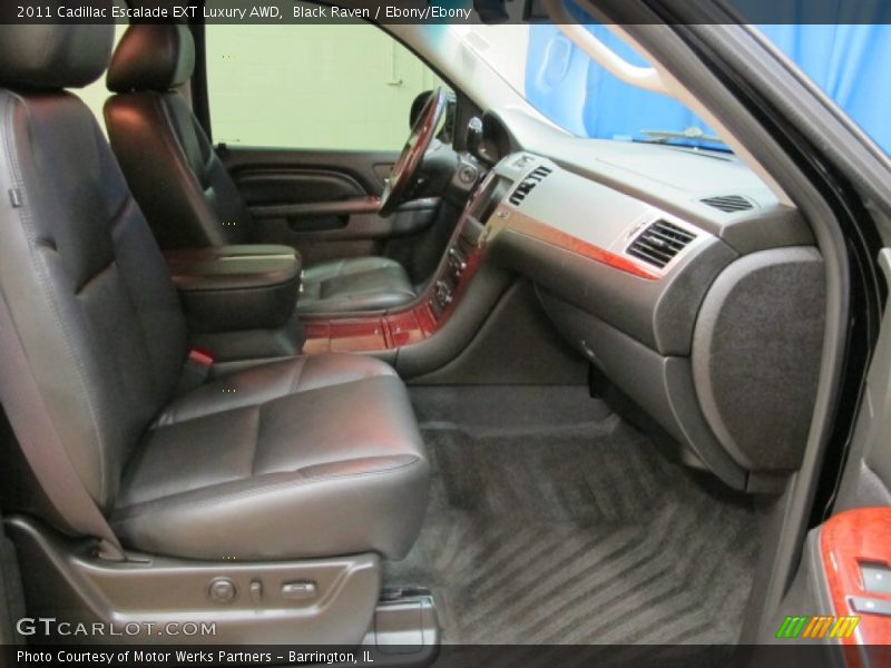 Black Raven / Ebony/Ebony 2011 Cadillac Escalade EXT Luxury AWD