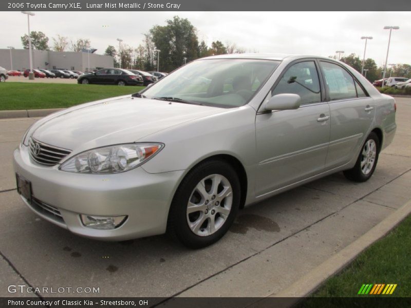 Lunar Mist Metallic / Stone Gray 2006 Toyota Camry XLE