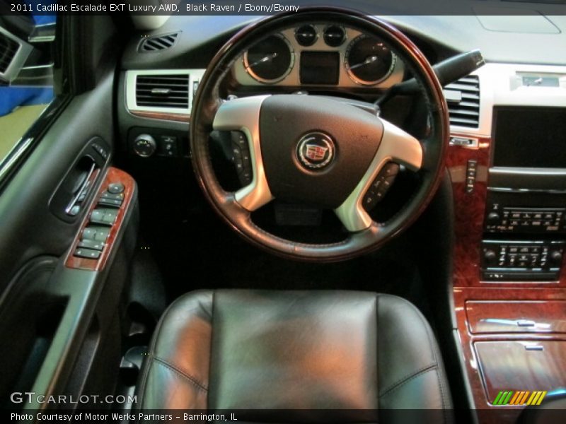 Black Raven / Ebony/Ebony 2011 Cadillac Escalade EXT Luxury AWD