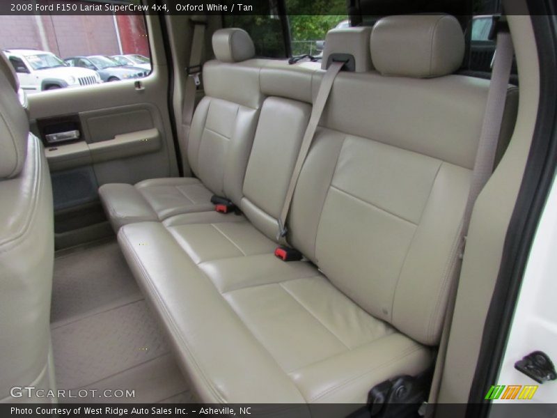 Oxford White / Tan 2008 Ford F150 Lariat SuperCrew 4x4