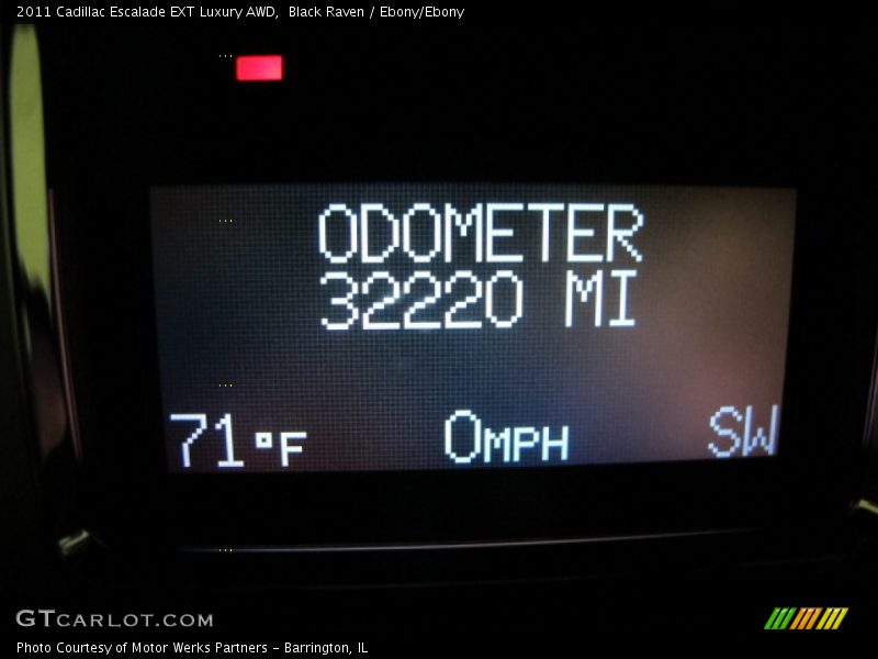 Black Raven / Ebony/Ebony 2011 Cadillac Escalade EXT Luxury AWD
