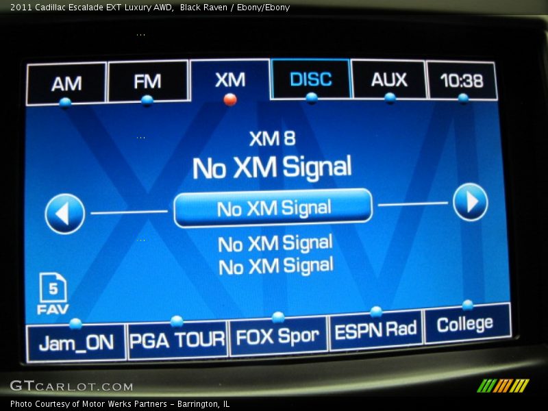 Black Raven / Ebony/Ebony 2011 Cadillac Escalade EXT Luxury AWD