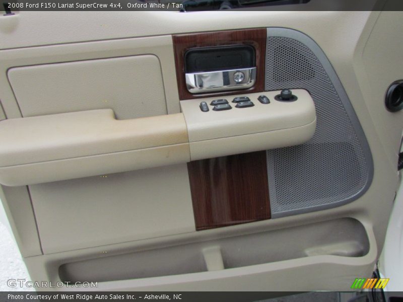 Oxford White / Tan 2008 Ford F150 Lariat SuperCrew 4x4