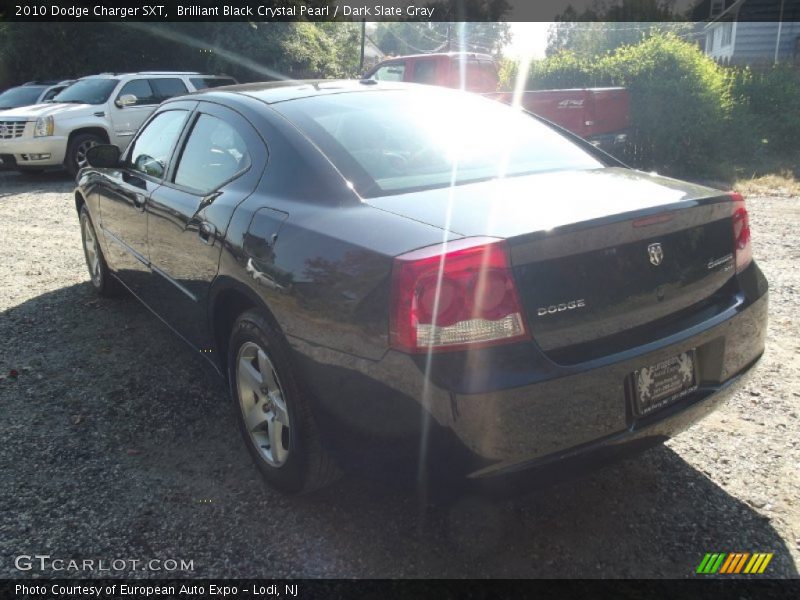 Brilliant Black Crystal Pearl / Dark Slate Gray 2010 Dodge Charger SXT