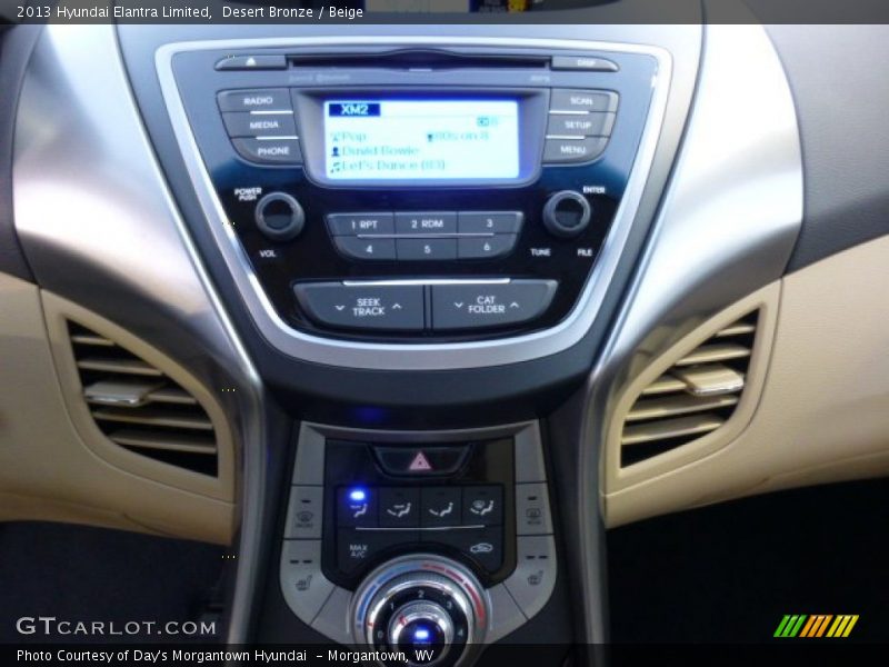 Desert Bronze / Beige 2013 Hyundai Elantra Limited