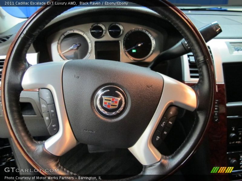 Black Raven / Ebony/Ebony 2011 Cadillac Escalade EXT Luxury AWD
