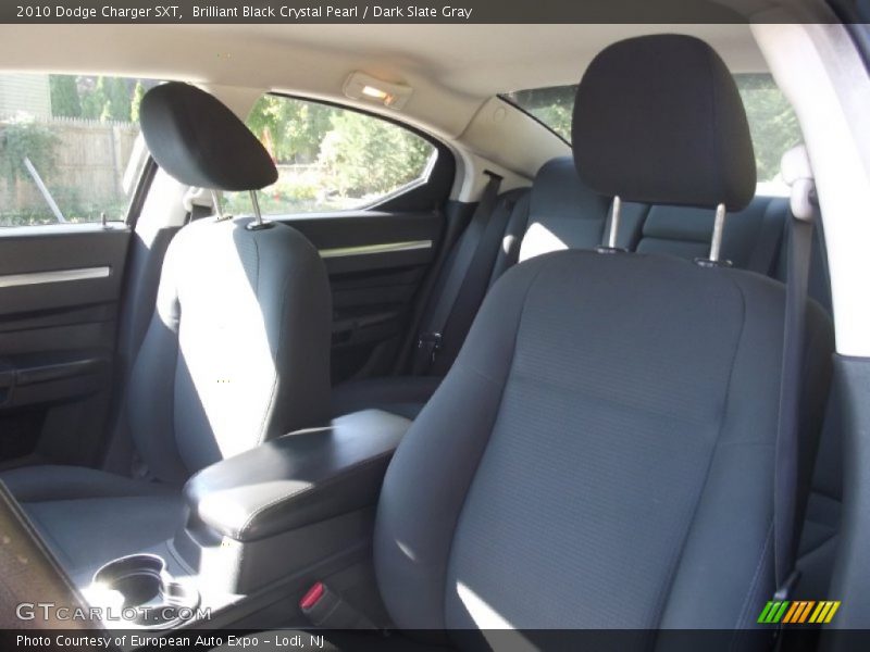 Brilliant Black Crystal Pearl / Dark Slate Gray 2010 Dodge Charger SXT