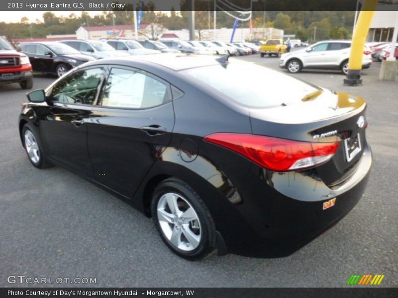 Black / Gray 2013 Hyundai Elantra GLS